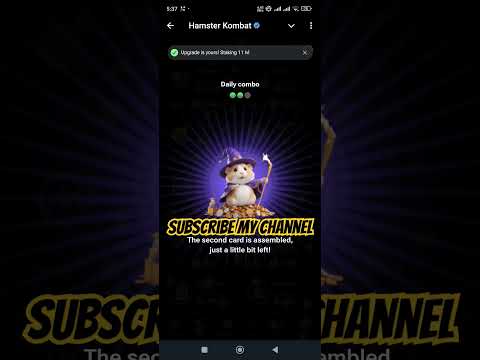 Hamster Kombat Daily Cambo cards Daily update 19th September 24 || #subscribers #viralvideos #foryou