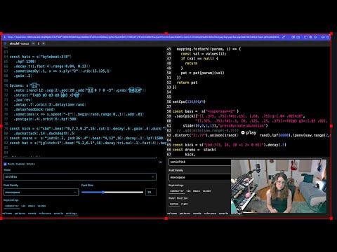 Practicing for my Livecode show!