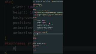 CSS animation in html Css.#html #css #codingin17 #coding #animation