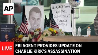 LIVE: FBI gives update on Charlie Kirk shooting