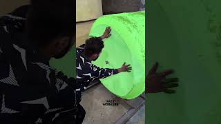 Behind the Scenes: Crafting of Green Polyurethane foam! 🏭🧽