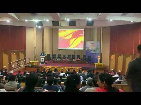 Doctors from various Multisepciality Hospitals of Delhi addressing students in B.P. Paul Auditorium