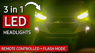 The Best LED Headlight For Your Car! Woodman Bold 3 in 1 LED | Unboxing, Installation & Road Test