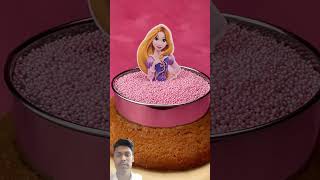 #cakedecorating #baking #frozen #birthdaycake #pullmeupdollcake