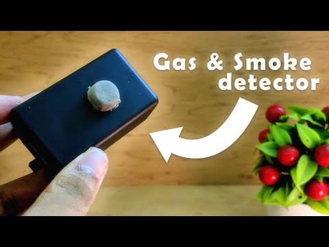 DIY Smoke & Gas Detecting Device | MQ-2 gas sensor Module