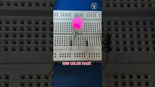 RGB LED Colour Hack #rgb #led #electronics #hack #idea