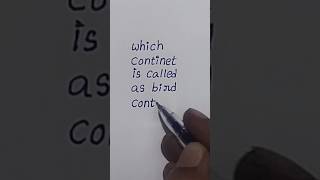 bird continent #general_knowledge #video #viral #youtubeshorts #gk #ytshorts #shorts