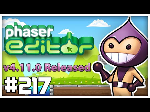 What’s New in Phaser: Editor 4.11, Beta 8 & More  – Phaser Weekly #217