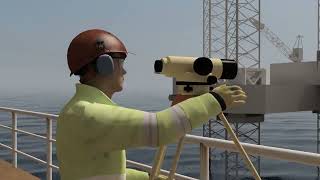 3D animation of Cygnus Spool Pieces Wet Storage 🚢 Naval Architecture Tech #engineering #shipbuilding