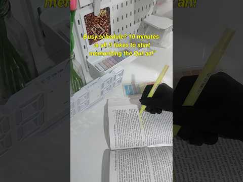 Busy Schedule? 10 Minutes is All it Takes to START Memorizing the QURAN! #quran #hifz