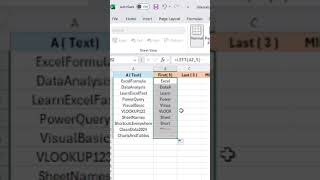 #excelformula #left #right #middle #exceltips #exceltricks #excelforbeginners #excelfunction