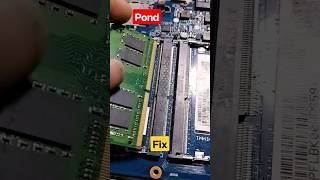 Laptop No Display Problem Ram One Slot Not Working Change the Slot#macnitesh #laptop #ram