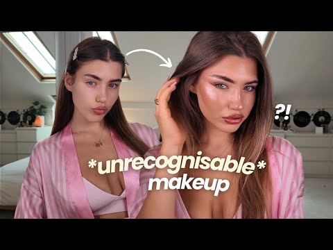 i tried 'unrecognisable' makeup! this was chaotic...