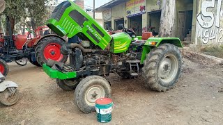 टैक्टर 🚜 की‌ Service और सेल्फ का काम कराया। #trending #automobile 