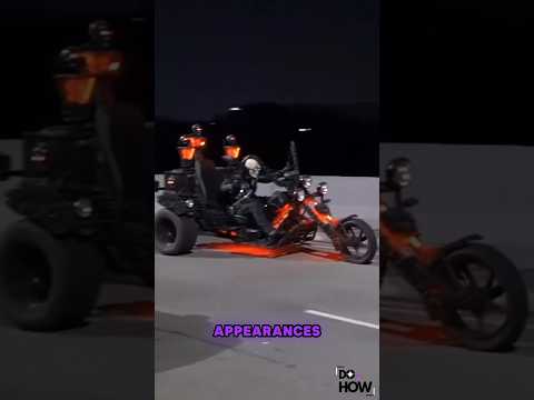 Unique motobikes aren't easy to drive !