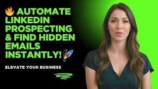 Prospecting tools Automate LinkedIn Prospecting and Find Hidden Emails Instantly 🚀