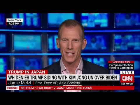 Jamie Metzl on CNN discussing Donald Trump's State Visit to Japan - May 27, 2019