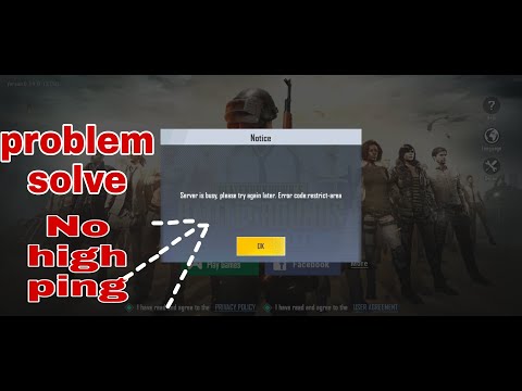 Pubg mobile lite server restrict Area problem solve 💯