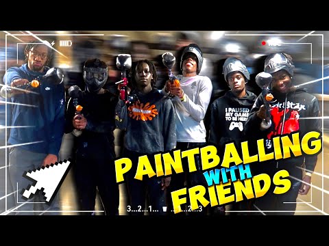 I WENT PAINT BALLING WITH WITH MY FRIENDS AND THIS HAPPENED... FT. @BYELYK