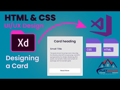 Card design from #adobexd  using #html & #css