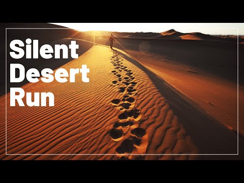 Silent Desert Run: Embracing Solitude and Nature