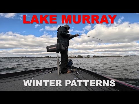 Fishing LAKE MURRAY in the WINTER