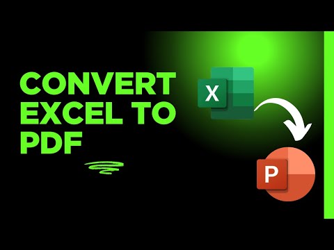 How to Convert Excel to PDF | Quick & Easy Method (Step by Step Guide) - සිංහලෙන්