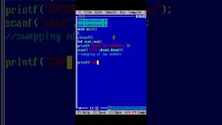 EASY TRICK TO SWAP NUMBERS  IN C @ Tamil Programming.JUST FOR FUN.