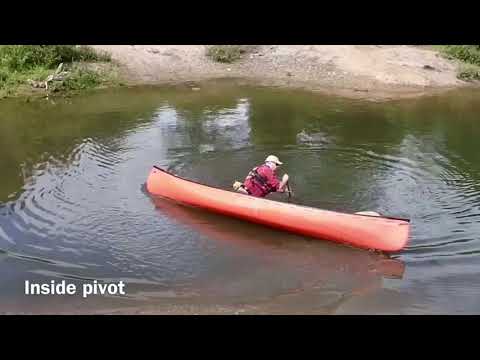 Open Water Solo Paddler Canoe Strokes