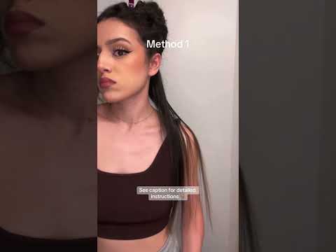 The ULTIMATE Pin Straight Latina Hair Tutorial 🤩 #curlyhair #straighthair #latinahair