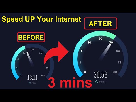 How to Increase your Internet speed with just two simple settings| SPEED UP WIFI