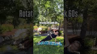 Add ankle weights to up the burn! #pilates #pilatesexercises #quickworkout #pilateshome