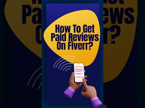 How to get paid reviews on fiverr #shorts #fiverrtips