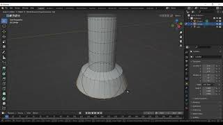Blender tutorial 8 proportional editing