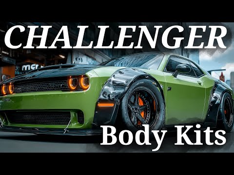 Dodge Challenger. Body Kits. + Original Music.