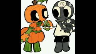 Gourdy n toodles🎃🎱 #dandysworld #gourdy #toodles #lazyconfession and more..