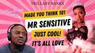 Madeyouthink 101 you’re “TOO SENSITIVE” taurus bwoy!! #LetsKeepItTrill