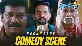 Dhilluku Dhuddu - Back to Back Comedy Scenes 😂 | Santhanam Super Hit Counters | Adithya TV