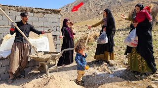Building Dreams Amidst Struggles: Ramin, Zalfa, and the Call for Help" 🏗️💔