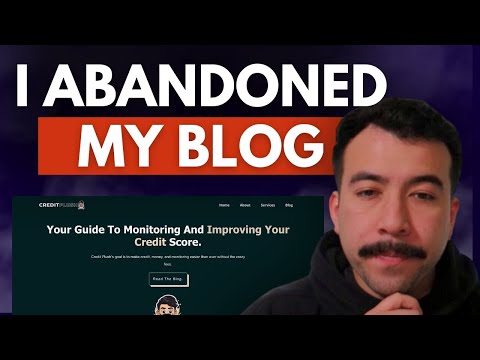 I Abandoned My Blog - Now I'm Rebuilding it for 2024