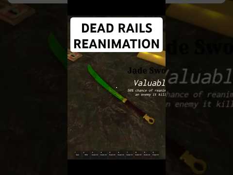REANIMATE FEATURE IN DEAD RAILS UPDATE #roblox #deadrails #robloxtrend #shorts #robloxshorts