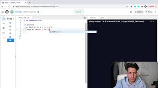 Greetings with for loops in C++