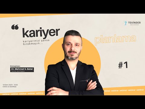 Kariyer Planlama Semineri - Kariyer Planlaması, Kariyer Değişikliği, Kariyer Yönetimi Nasıl Yapılır?