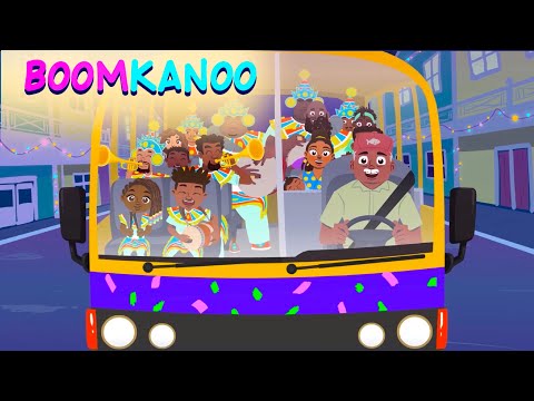 Wheels on The Bus | BoomKanoo Nursery Rhymes & Kids Songs