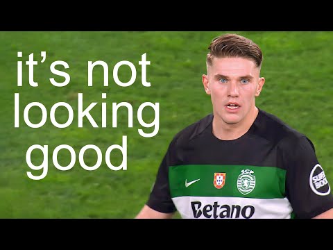 The video ends when Gyökeres scores a header...