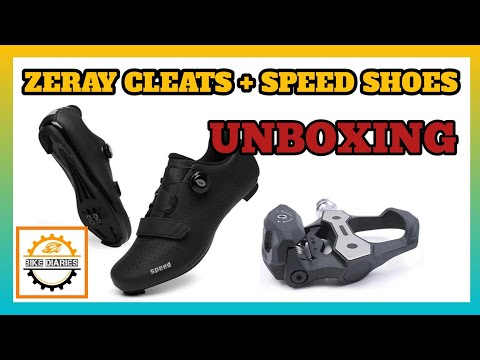 ZERAY CLEATS SET + SPEED SHOES || UNBOXING || bike Diaries