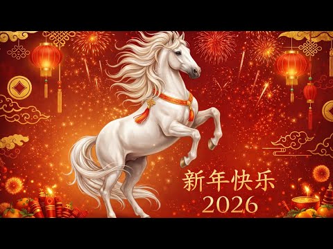 Happy Chinese New Year 2026 🧧 Year of the Horse 🐎 | Festive CNY Music
