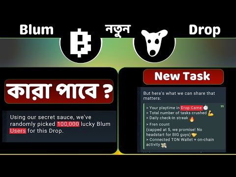 Blum New Task Complete করে Dogs Clime  | Blum এর আজকের Update