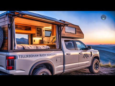 You Won’t Believe This 4x4 Truck Camper Was Homemade!