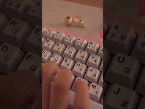 [asmr] do you like keyboard finger rolls?☁️